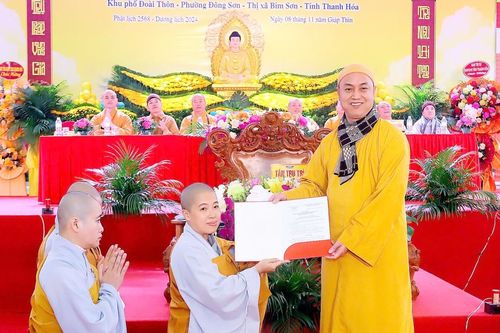 Thanh Hóa: Lễ bổ nhiệm trụ trì và đúc đại hồng chung chùa Thiên Phúc