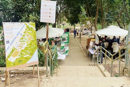 Hội chợ Thủ công và Tái chế tại Công viên rừng Phúc Tân: Kết nối cộng đồng và lan tỏa lối sống bền vững