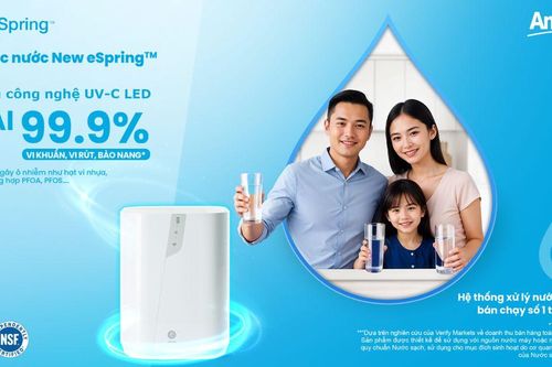 Amway Việt Nam ra mắt máy lọc nước New eSpring