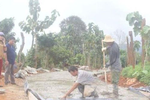 Đắk Lắk: Người dân Ea H'leo chung sức đồng lòng xây dựng nông thôn mới