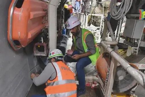 Thi công được 665m đoạn ngầm Metro Nhổn - Ga Hà Nội