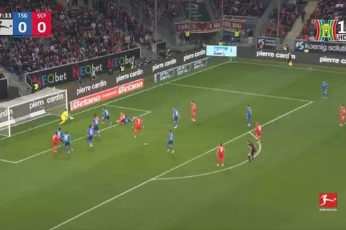 Hoffenheim và Freiburg hòa 1-1