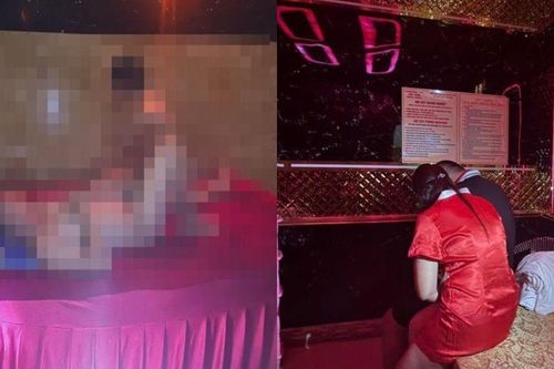 Hé lộ hiện trường vui vẻ 'tới bến' trong phòng Vip cơ sở massage