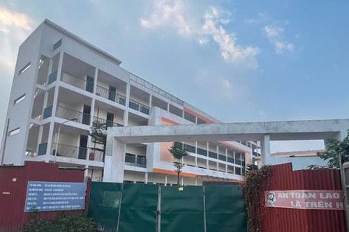 Dự án cải tạo, mở rộng Trường THCS Cát Quế A (huyện Hoài Đức): Dở dang vì vướng giải phóng mặt bằng