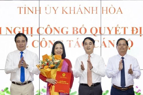 Chủ tịch Mặt trận tỉnh Khánh Hòa tham gia Ban Thường vụ Tỉnh ủy