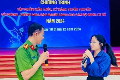 Gia Lai: tập huấn phòng chống buôn bán người cho thanh niên