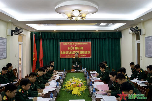 Tham mưu đúng, triển khai đồng bộ, thực hiện hiệu quả công tác kỹ thuật