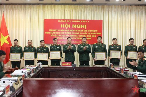 Đảng ủy Quân khu 1: Nâng cao chất lượng thực hiện dân chủ của các tổ chức trong cơ quan, đơn vị