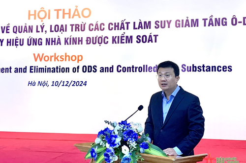 Quản lý, loại trừ các chất làm suy giảm tầng ôzôn
