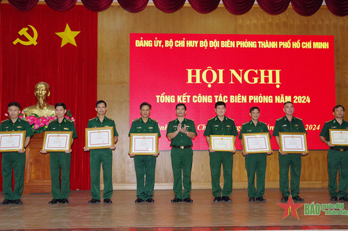 Bộ đội Biên phòng TP Hồ Chí Minh hoàn thành tốt công tác biên phòng