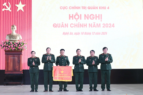 Cục Chính trị Quân khu 4 tổ chức Hội nghị quân chính năm 2024