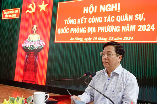 An Giang: Tổng kết công tác quân sự, quốc phòng địa phương năm 2024
