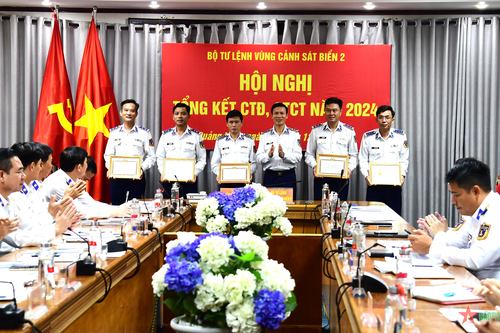 Bộ tư lệnh Vùng Cảnh sát biển 2 tổng kết hoạt động công tác Đảng, công tác chính trị năm 2024