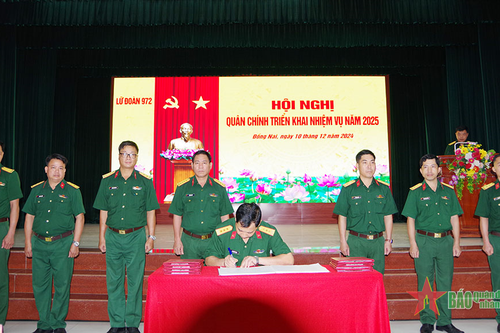 Lữ đoàn 972 vận tải an toàn, đúng kế hoạch, thời gian
