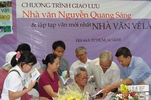 Nhà văn Nguyễn Quang Sáng: Người chưa bao giờ vắng mặt