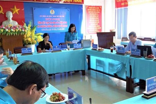 Tổng kết phong trào thi đua của tổ chức công đoàn