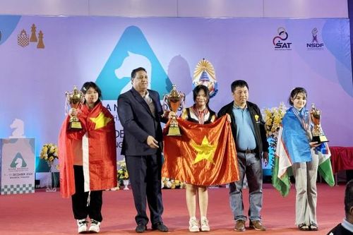 Vận động viên đội tuyển cờ vua Thái Ngọc Tường Minh (Đồng Nai) đạt danh hiệu Nữ kiện tướng FIDE