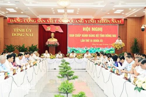 Gần 90 lượt ý kiến thảo luận tại hội nghị Ban Chấp hành Đảng bộ tỉnh lần thứ 18