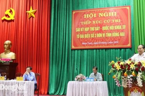Cử tri đặc biệt quan tâm vấn đề giao thông, quy hoạch