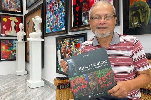 Họa sĩ Lê Hùng: Tìm chốn riêng sắc màu
