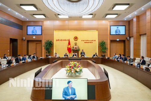 Ủy ban Thường vụ Quốc hội thông qua Nghị quyết về việc sắp xếp đơn vị hành chính cấp huyện, cấp xã giai đoạn 2023-2025 của tỉnh Ninh Bình