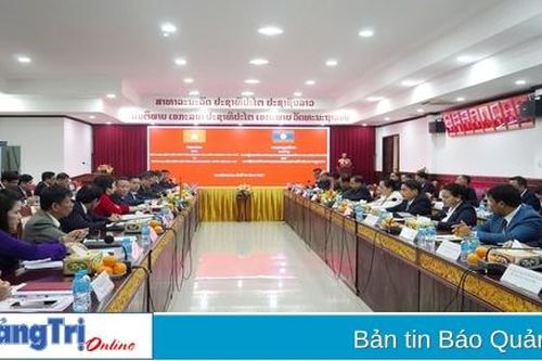 Hội đàm thường niên công tác biên giới hai tỉnh Quảng Trị - Savannakhet