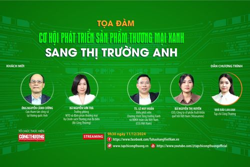Cơ hội phát triển sản phẩm thương mại xanh sang thị trường Anh