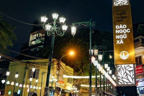 Hà Nội: Tuyến phố ẩm thực Đảo Ngọc – Ngũ Xã sẽ được lát đá trong đầu năm 2025