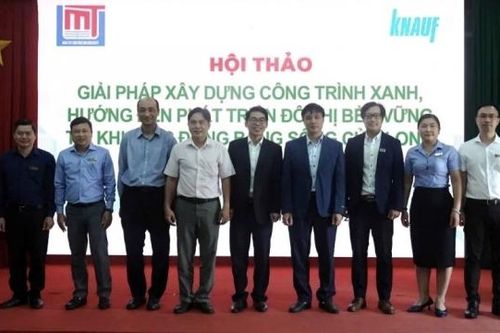 Hội thảo 'Giải pháp xây dựng công trình xanh, hướng đến phát triển đô thị bền vững tại khu vực Đồng bằng sông Cửu Long'
