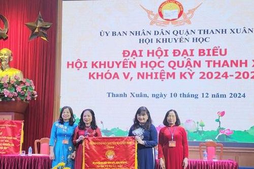 Hà Nội: Đại hội đại biểu Hội Khuyến học quận Thanh Xuân nhiệm kỳ 2024-2029