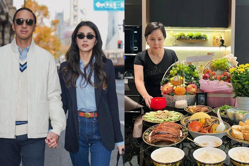 Sao Việt 10/12: Tăng Thanh Hà tình tứ bên chồng, Việt Hương làm đám giỗ Chí Tài