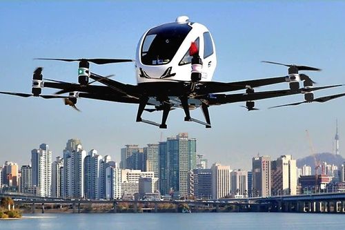 Chưa đủ cơ sở để xem xét thí điểm taxi bay ở Bình Định