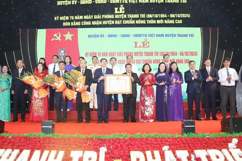 Huyện Thanh Trì hoàn thành vượt mức nhiều chỉ tiêu kinh tế - xã hội