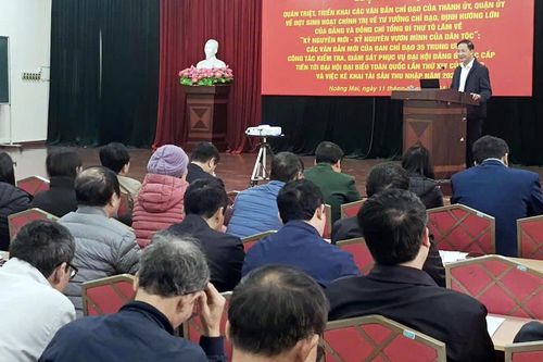 Triển khai đợt sinh hoạt chính trị về kỷ nguyên vươn mình của dân tộc