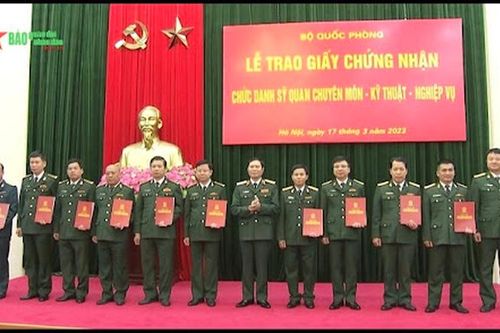 Quy chế xét duyệt chức danh sĩ quan chuyên môn - kỹ thuật - nghiệp vụ trong QĐND Việt Nam