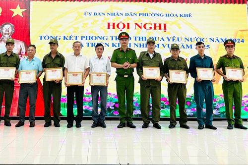 Khen thưởng nhiều tập thể, cá nhân đạt thành tích xuất sắc trong các phong trào thi đua