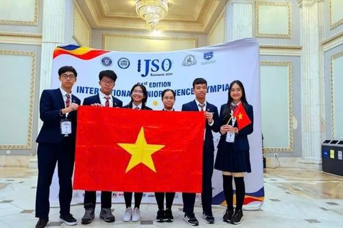 Việt Nam giành 6 Huy chương Olympic khoa học trẻ quốc tế 2024