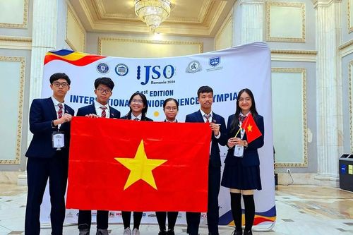 Việt Nam đạt thành tích cao tại Olympic khoa học trẻ quốc tế 2024