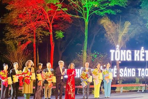 Khoảng 30 vạn người tham gia trải nghiệm Lễ hội Thiết kế sáng tạo Hà Nội 2024