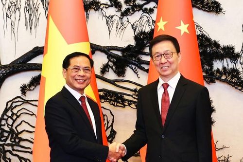 Phó Thủ tướng Bùi Thanh Sơn hội kiến Phó Chủ tịch nước CHND Trung Hoa Hàn Chính