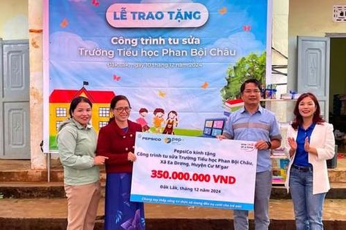 PepsiCo Foods Việt Nam đồng hành chắp cánh ước mơ cho học sinh đồng bào dân tộc thiểu số Đắk Lắk