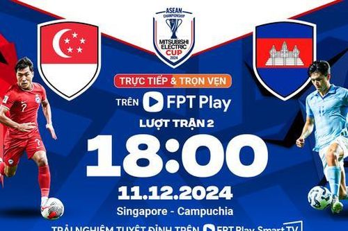 Nhận định Singapore vs Campuchia, 18h ngày 11/12: Tiếp tục gây bất ngờ