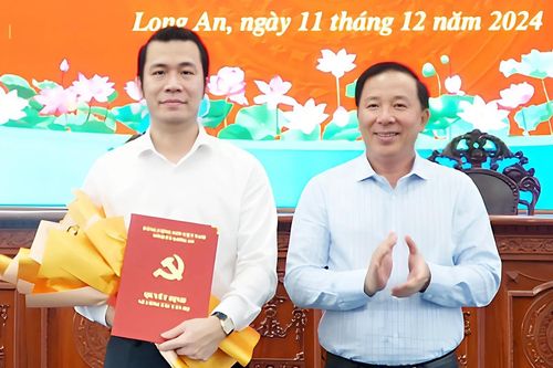 Ông Trương Tấn Sơn được điều động làm Phó Bí thư huyện Mộc Hóa, Long An