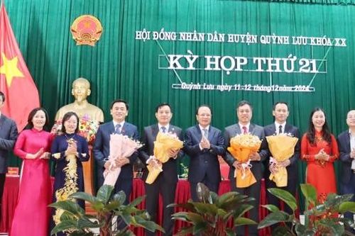 Huyện Quỳnh Lưu - Nghệ An có tân Chủ tịch HĐND và UBND huyện