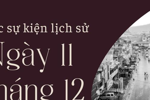 Ngày 11/12 là ngày gì? Các sự kiện lịch sử diễn ra vào ngày 11/12