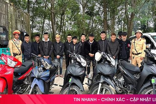 12 thanh niên Nghệ An gây náo loạn trên đường khi vào Hà Tĩnh đón bạn ra tù