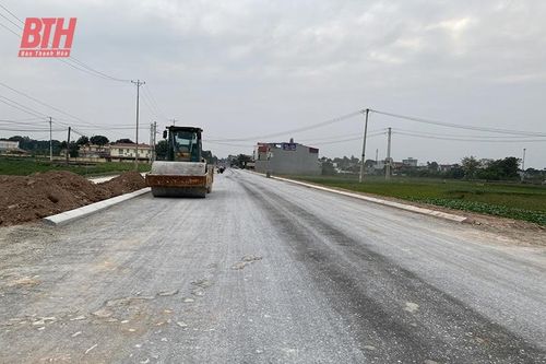 Vĩnh Lộc: Đẩy nhanh tiến độ thi công các dự án