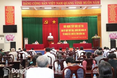 Cử tri huyện Long Thành kiến nghị đẩy nhanh tiến độ thi công đường cao tốc tuyến Biên Hòa - Vũng Tàu