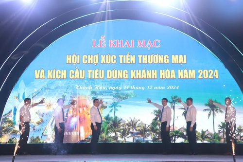 Khai mạc Hội chợ Xúc tiến thương mại và kích cầu tiêu dùng tỉnh Khánh Hòa năm 2024