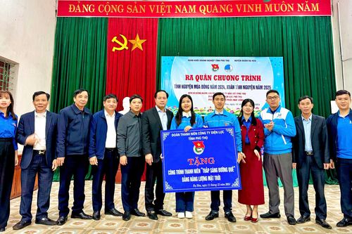 Ra quân Tình nguyện mùa Đông năm 2024 – Xuân tình nguyện năm 2025